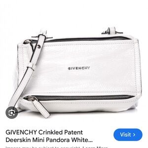 GIVENCHY white mini pandora